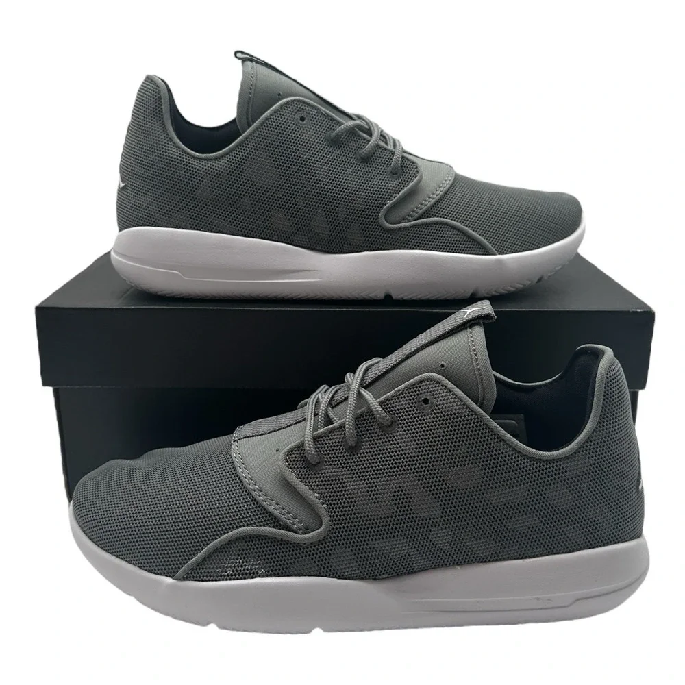 Air Jordan Eclipse BG Basketball Shoes YOUTH Boys Sz 5.5 Grey Sneaker 724042-005